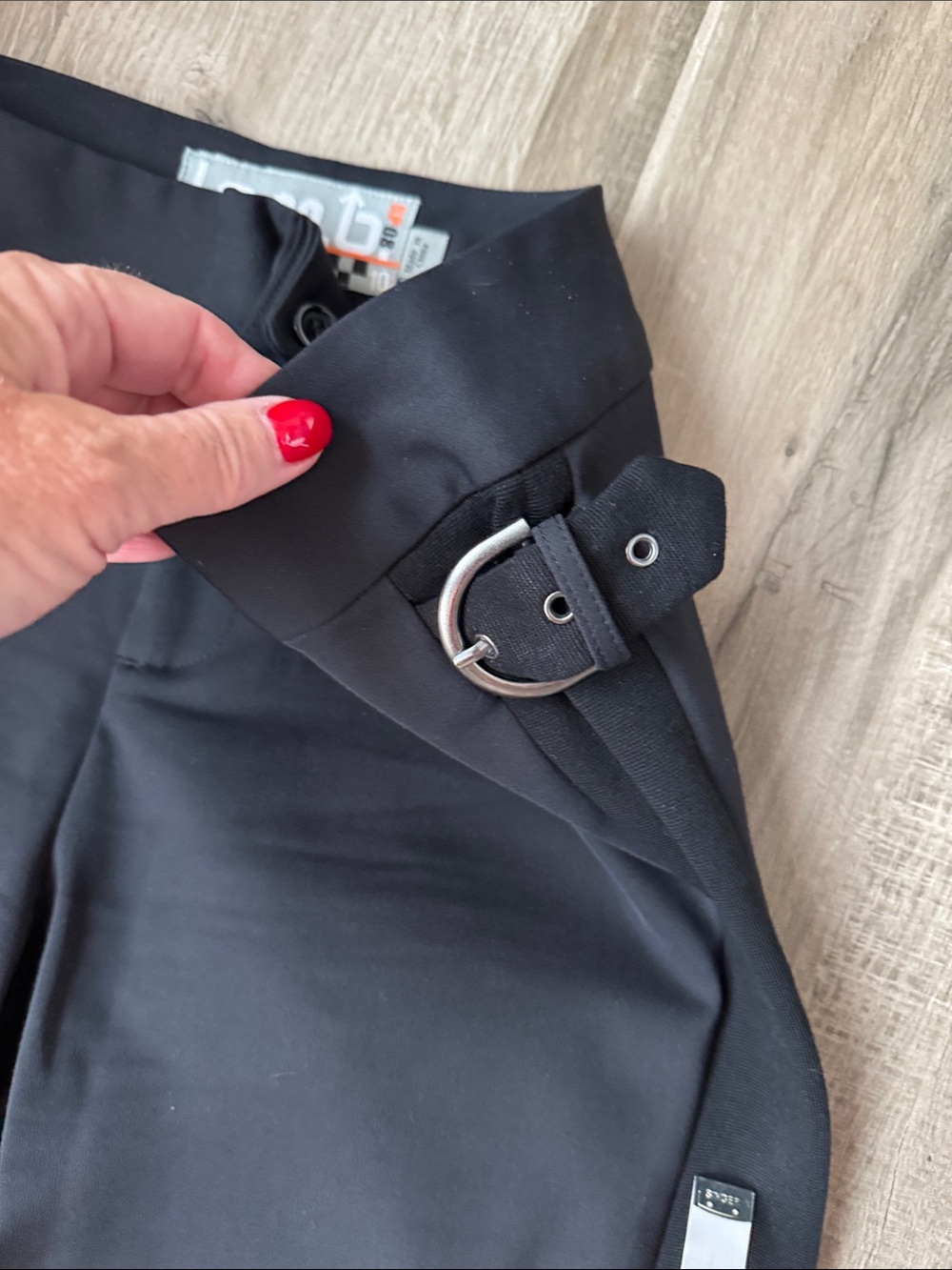 LAMB SP 08 side buckle ankle zip 10 pants - Picture 6 of 7